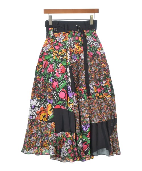 sacai(サカイ)ロング・マキシ丈スカート 黒 サイズ:0(XS位)/2200661144053