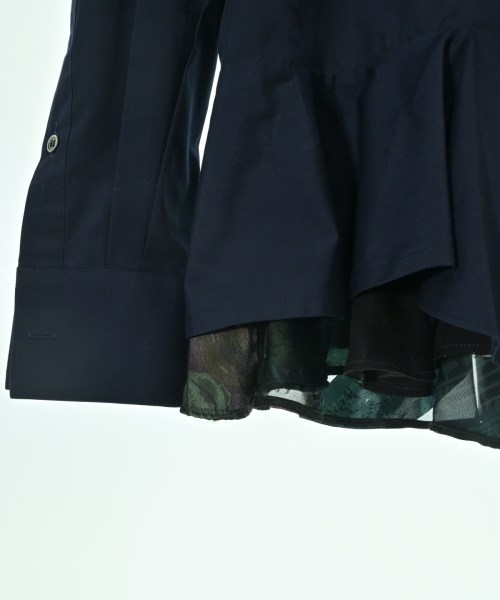 sacai（サカイ）カジュアルシャツ 紺 サイズ:2(M位) レディース/2200653685021