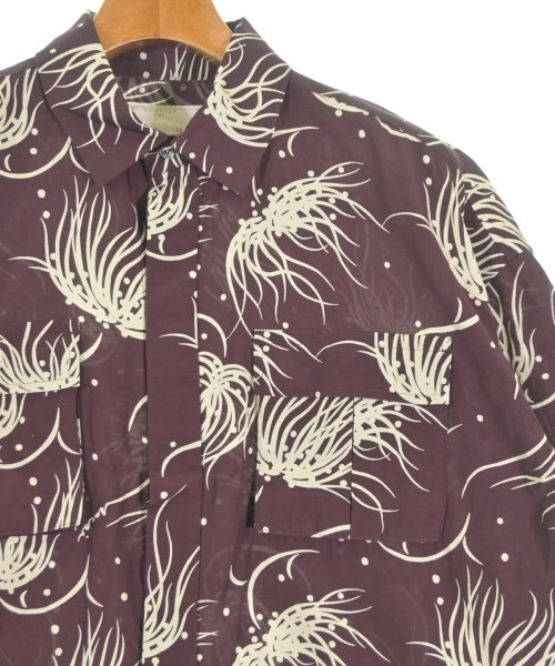 sacai（サカイ）ブラウス 赤 サイズ:2(M位) レディース/2200661324080