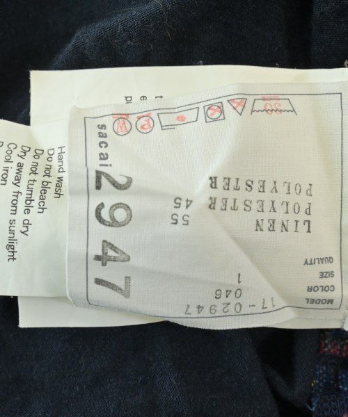 sacai（サカイ）Tシャツ・カットソー 紺 サイズ:1(S位) レディース/2200662159087