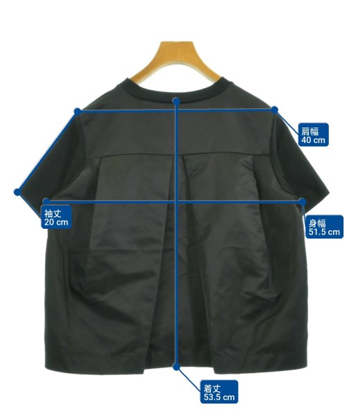 sacai（サカイ）Tシャツ・カットソー 黒 サイズ:1(S位) レディース/2200708679081
