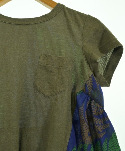 sacai（サカイ）Tシャツ・カットソー カーキ サイズ:1(S位) レディース/2200711989047