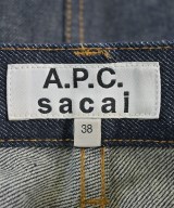 sacai（サカイ）ひざ丈スカート 紺 サイズ:38(M位) レディース/2200709699071