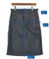 sacai（サカイ）ひざ丈スカート 紺 サイズ:38(M位) レディース/2200709699071