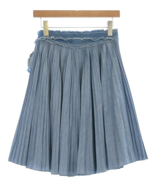 sacai（サカイ）ひざ丈スカート 青 サイズ:1(S位) レディース/2200709699088