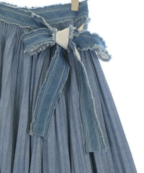 sacai（サカイ）ひざ丈スカート 青 サイズ:1(S位) レディース/2200709699088
