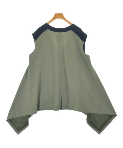 sacai（サカイ）ベスト カーキ サイズ:1(S位) レディース/2200713233087