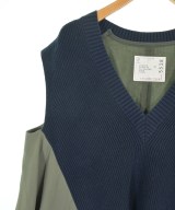 sacai（サカイ）ベスト カーキ サイズ:1(S位) レディース/2200713233087