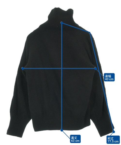sacai（サカイ）ニット・セーター 黒 サイズ:1(S位) レディース/2200714591032