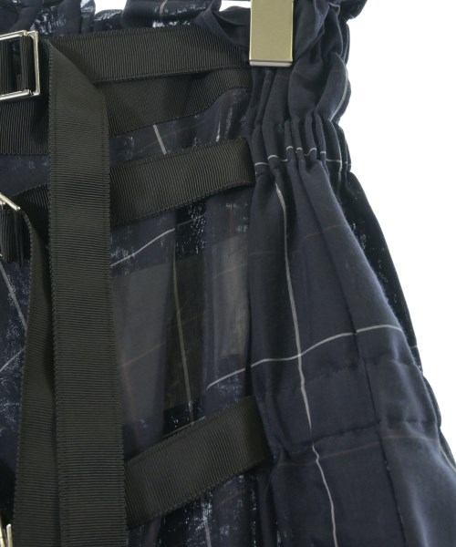 sacai（サカイ）ロング・マキシ丈スカート 紺 サイズ:0(XS位) レディース/2200714591087