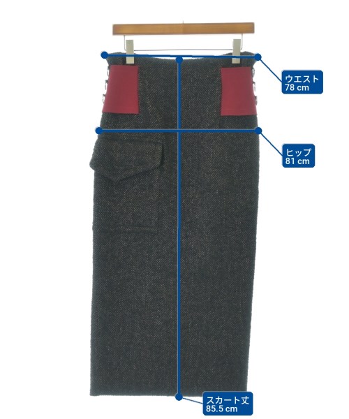 sacai（サカイ）ロング・マキシ丈スカート 黒 サイズ:2(M位) レディース/2200714651019