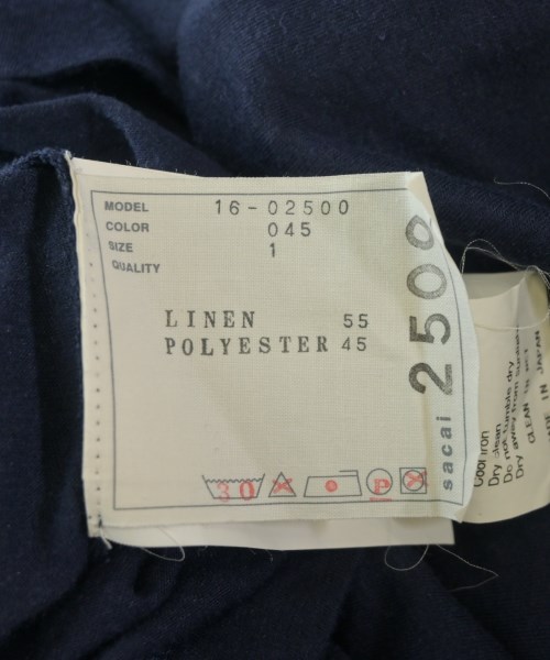sacai（サカイ）Tシャツ・カットソー 紺 サイズ:1(S位) レディース/2200715064054