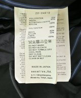 sacai（サカイ）ジャケット 黒 サイズ:1(S位) レディース/2200689785047