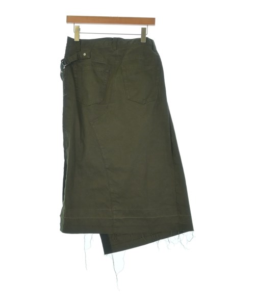 sacai（サカイ）ロング・マキシ丈スカート カーキ サイズ:2(M位) レディース/2200715809105