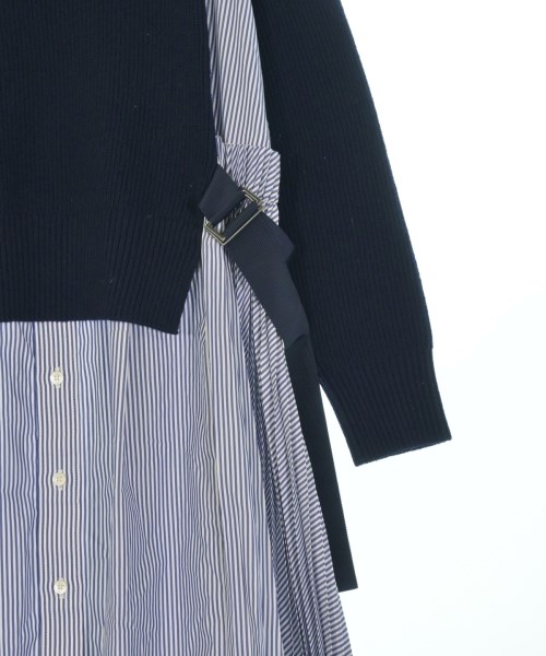 sacai（サカイ）ワンピース 紺 サイズ:1(S位) レディース/2200712230018