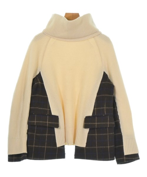 sacai（サカイ）ニット・セーター 白 サイズ:1(S位) レディース/2200716729013