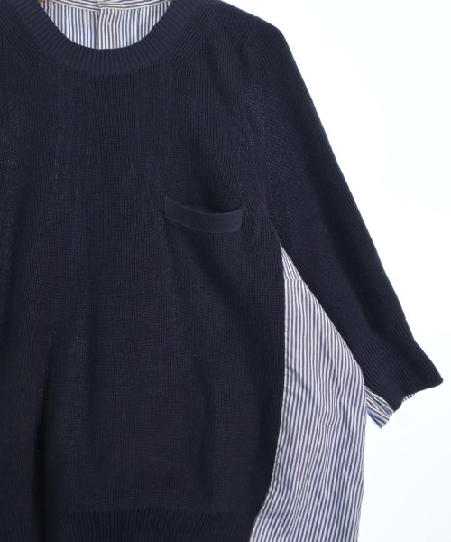 sacai（サカイ）ブラウス 紺 サイズ:2(M位) レディース/2200717056217