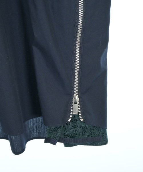 sacai（サカイ）シャツワンピース 紺 サイズ:3(L位) レディース/2200717056231