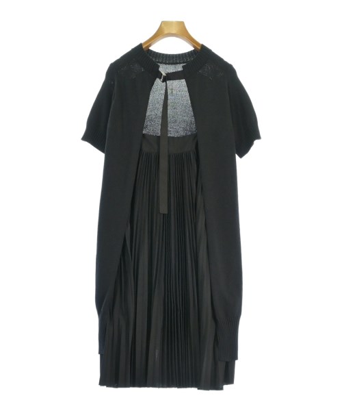 sacai（サカイ）ワンピース 黒 サイズ:1(S位) レディース/2200714663098