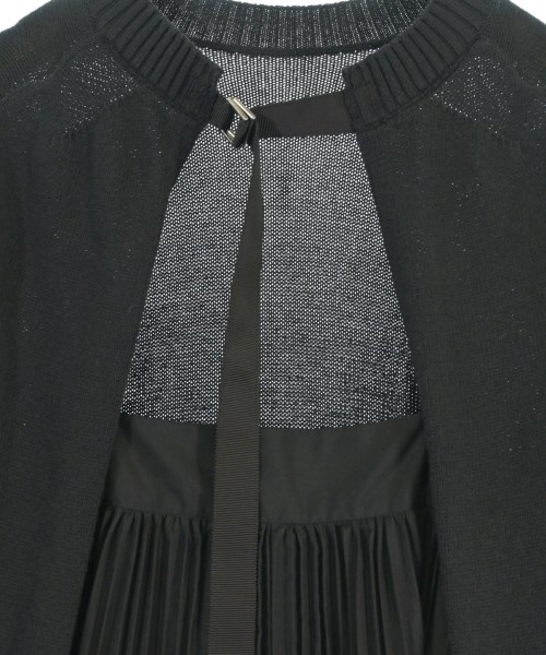 sacai（サカイ）ワンピース 黒 サイズ:1(S位) レディース/2200714663098