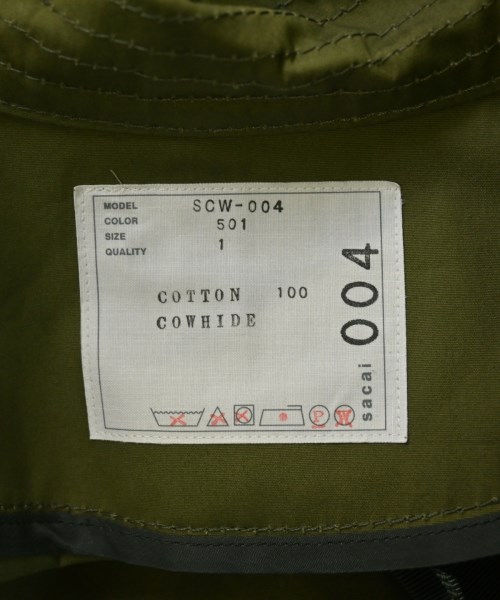 sacai（サカイ）モッズコート カーキ サイズ:1(S位) レディース/2200716400011