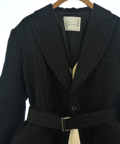 sacai（サカイ）ジャケット 黒 サイズ:1(S位) レディース/2200717467013