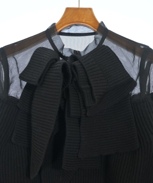 sacai（サカイ）ニット・セーター 黒 サイズ:1(S位) レディース/2200717901074