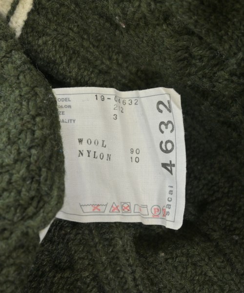 sacai（サカイ）ニット・セーター 紺 サイズ:3(L位) レディース/2200717986064