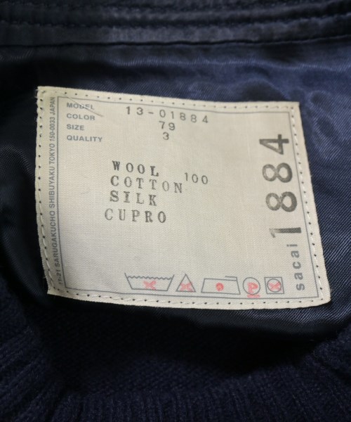 sacai（サカイ）ニット・セーター カーキ サイズ:3(L位) レディース/2200718097097