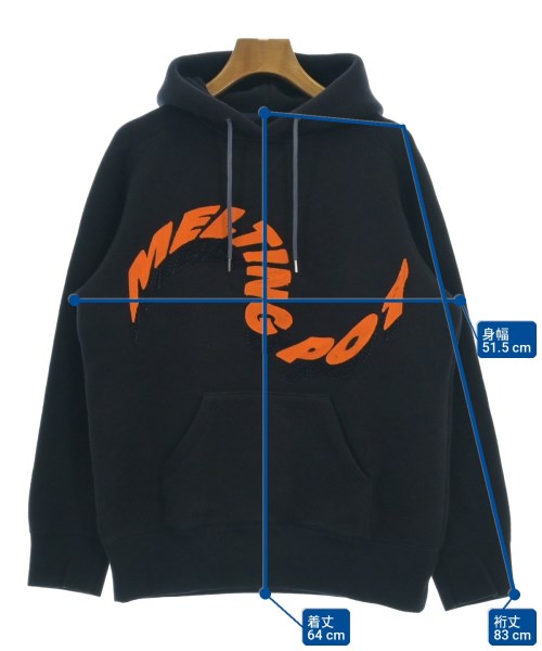 sacai（サカイ）パーカー 紺 サイズ:1(S位) レディース/2200711348035