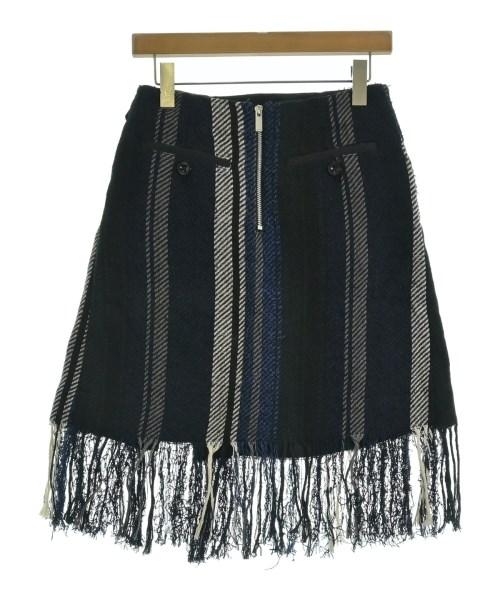 sacai（サカイ）ミニスカート 紺 サイズ:1(S位) レディース/2200718808013