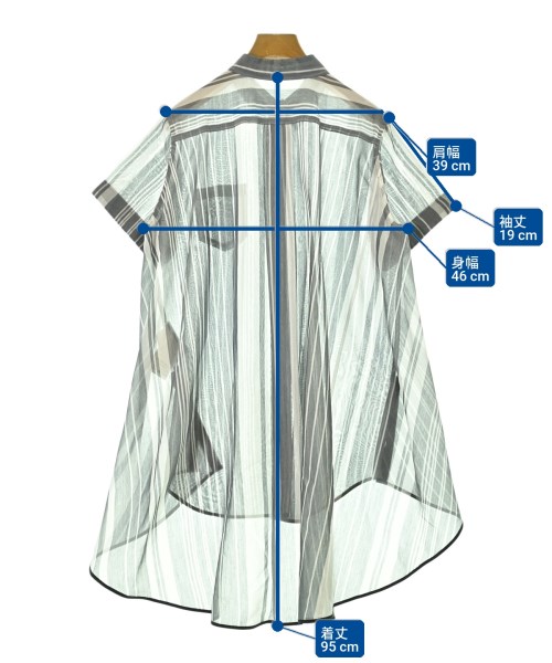 sacai（サカイ）ブラウス グレー サイズ:3(L位) レディース/2200719098048