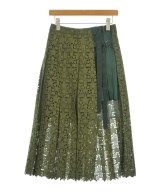 sacai（サカイ）ロング・マキシ丈スカート カーキ サイズ:1(S位) レディース/2200643305083