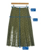 sacai（サカイ）ロング・マキシ丈スカート カーキ サイズ:1(S位) レディース/2200643305083