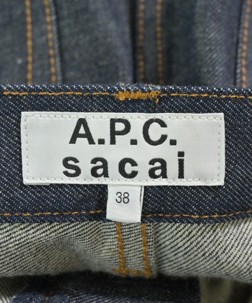 sacai（サカイ）ロング・マキシ丈スカート 紺 サイズ:38(M位) レディース/2200645041019