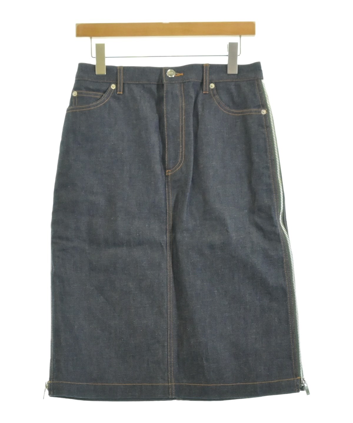 sacai（サカイ）ロング・マキシ丈スカート 紺 サイズ:38(M位