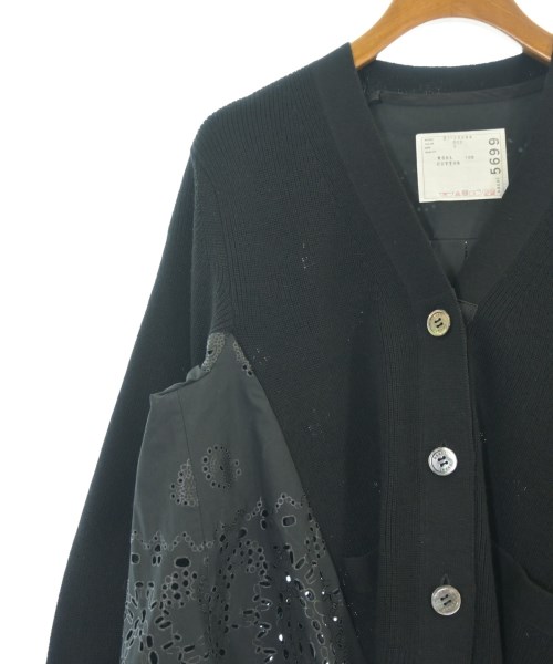 sacai（サカイ）カーディガン 黒 サイズ:1(S位) レディース/2200632394029