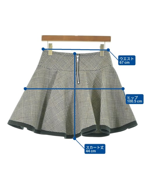 sacai（サカイ）ひざ丈スカート 黒 サイズ:2(M位) レディース/2200634921223