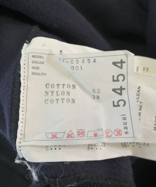 sacai（サカイ）パーカー 黒 サイズ:1(S位) レディース/2200645566109