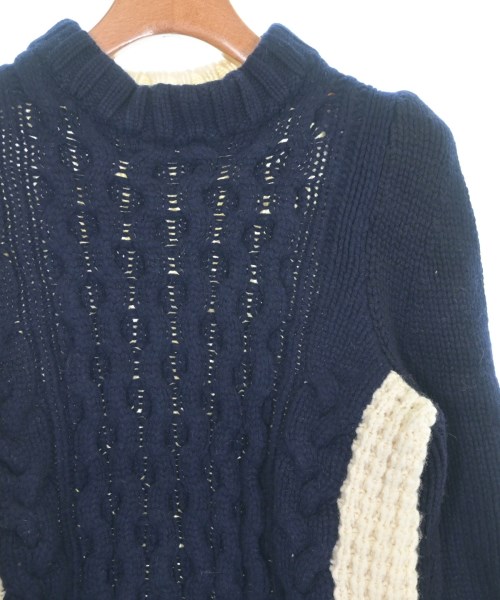 sacai（サカイ）ニット・セーター 紺 サイズ:1(S位) レディース/2200638267051