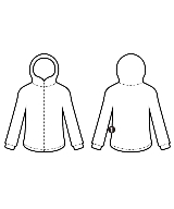 sacai（サカイ）パーカー 黒 サイズ:L レディース/2200646559087