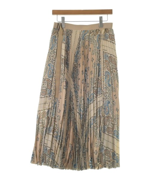 sacai(サカイ)ロング・マキシ丈スカート ベージュ サイズ:2(M位)/2200636189447