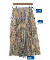 sacai（サカイ）ロング・マキシ丈スカート ベージュ サイズ:2(M位) レディース/2200636189447