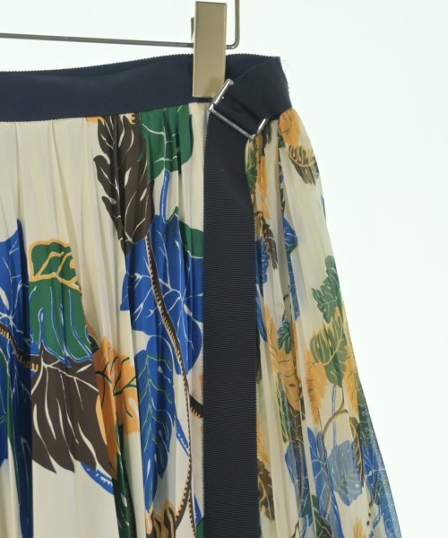 sacai（サカイ）ロング・マキシ丈スカート 白 サイズ:3(L位) レディース/2200636189461