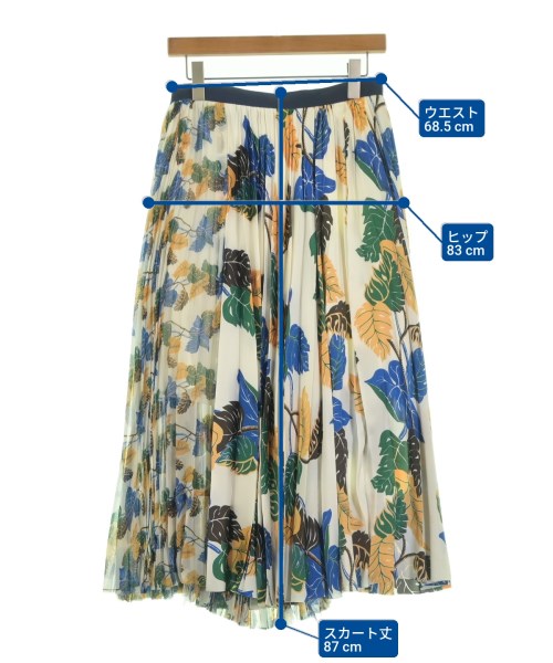 sacai（サカイ）ロング・マキシ丈スカート 白 サイズ:3(L位) レディース/2200636189461