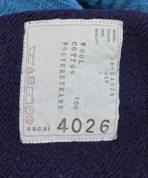 sacai（サカイ）ニット・セーター 紫 サイズ:1(S位) レディース/2200646958033