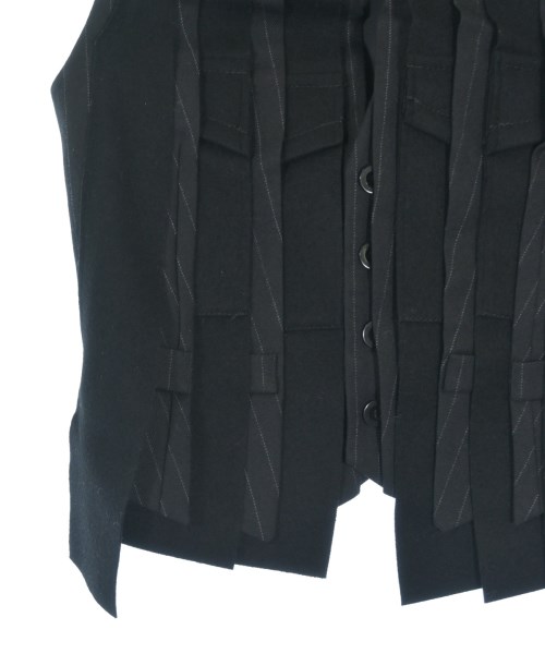 sacai（サカイ）ベスト 黒 サイズ:2(M位) レディース/2200647490068