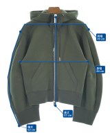sacai（サカイ）パーカー カーキ サイズ:1(S位) レディース/2200648306030