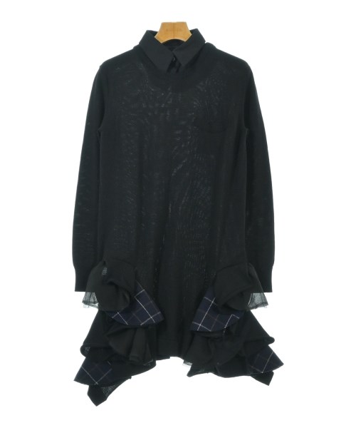 sacai(サカイ)ワンピース 黒 サイズ:2(M位)/2200637563277