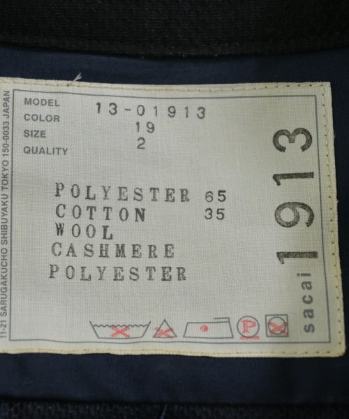 sacai（サカイ）ワンピース 紺 サイズ:2(M位) レディース/2200637994026